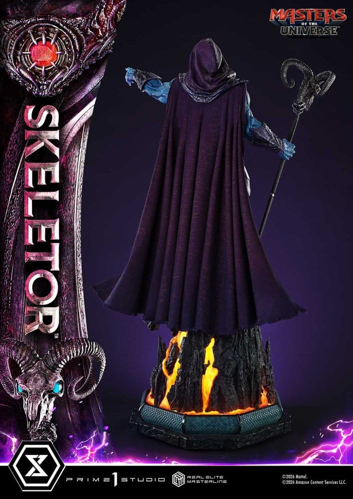 Masters of the Universe (2026 Film) Real Elite Masterline Series Statue 1/3 Skeletor 95 cm