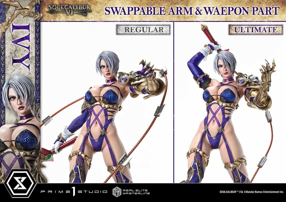 Soul Calibur VI Real Elite Masterline Series Statue 1/4 Ivy Ultimate Bonus Version 65 cm