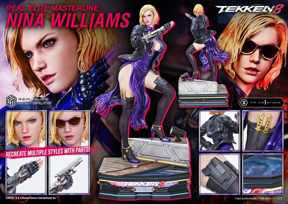 Tekken Real Elite Masterline Series Statue 1/4 Nina Williams 55 cm