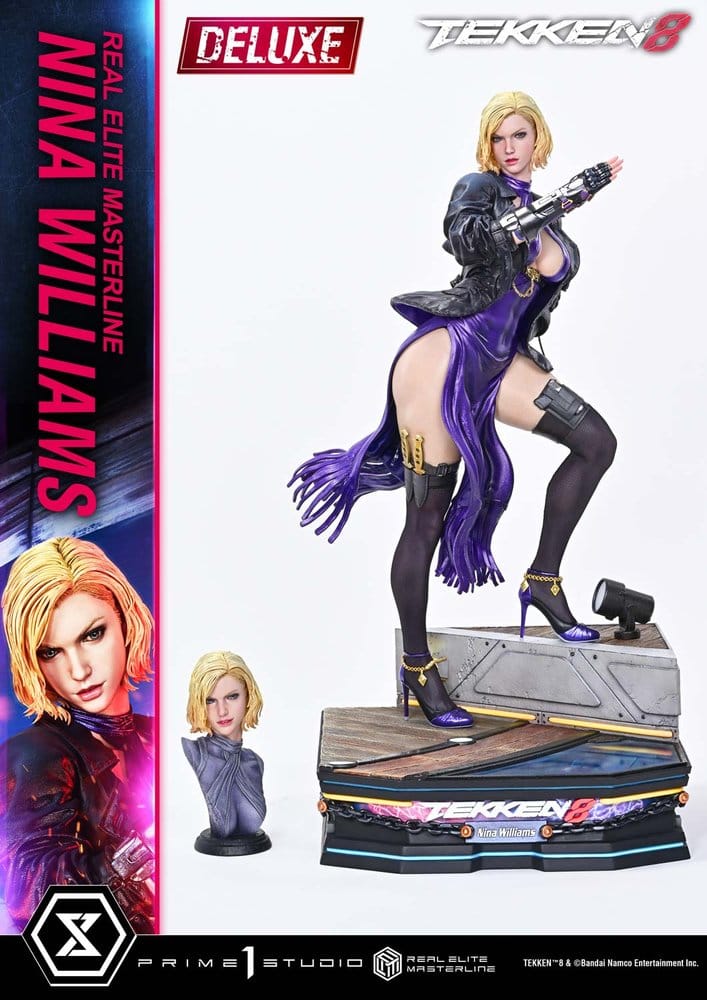 Tekken Real Elite Masterline Series Statue 1/4 Nina Williams Deluxe Version 55 cm