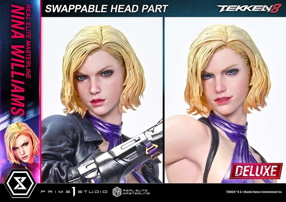 Tekken Real Elite Masterline Series Statue 1/4 Nina Williams DX Bonus Version 55 cm
