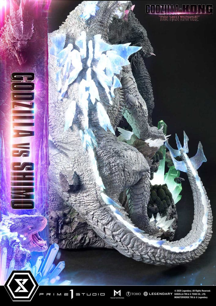 Godzilla x Kong: The New Empire Ultimate Diorama Masterline Series Statue Godzilla vs Shimo 86 cm