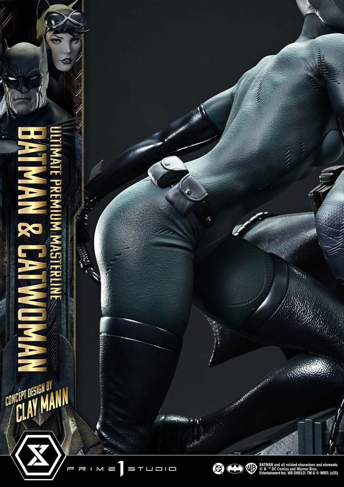 DC Comics Ultimate Premium Masterline Series Statue 1/4 Batman & Catwoman (Concept Design by Clay Mann) 56 cm