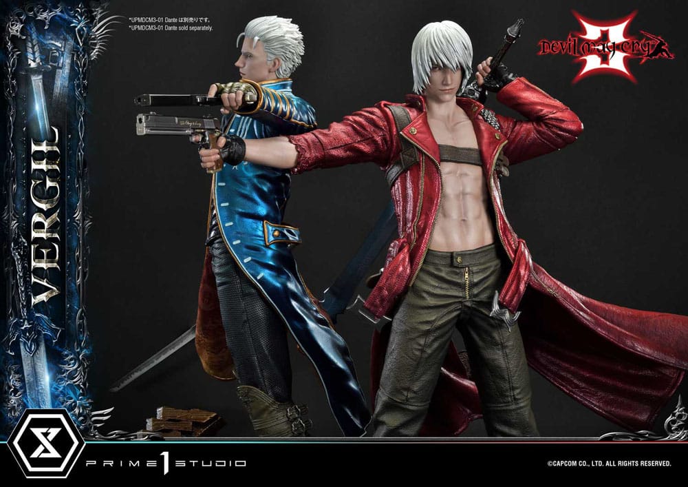 Devil May Cry 3 Ultimate Premium Masterline Series Statue 1/4 Vergil Standard Version 69 cm