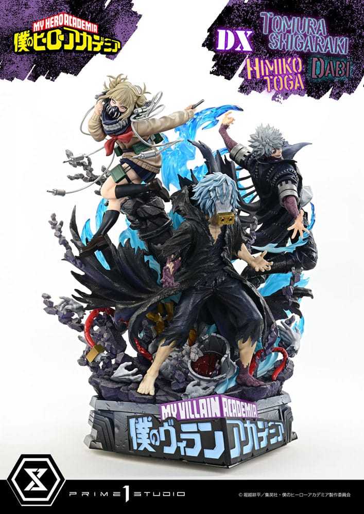 My Hero Academia Statue Ultimate Premium Masterline Tomura Tomura Shigaraki, Dabi & Himiko Toga Deluxe Bonus Version 69 cm