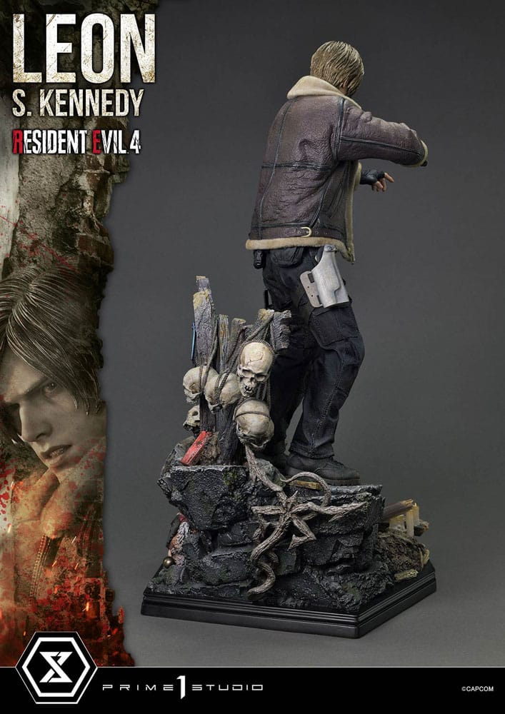 Resident Evil 4 Ultimate Premium Masterline Series Statue 1/4 Leon S. Kennedy Bonus Ver. 64 cm