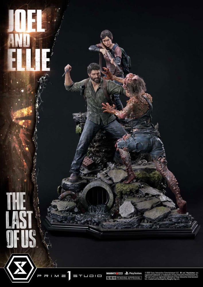 The Last of Us Part I Ultimate Premium Masterline Series Statue 1/4 Joel &amp; Ellie (The Last of Us Part I) 73 cm