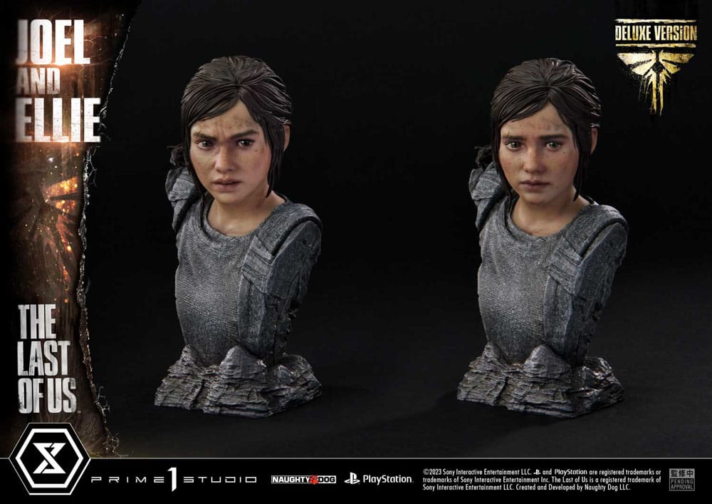 The Last of Us Part I Ultimate Premium Masterline Series Statue Joel &amp; Ellie Deluxe Version (The Last of Us Part I) 73 cm
