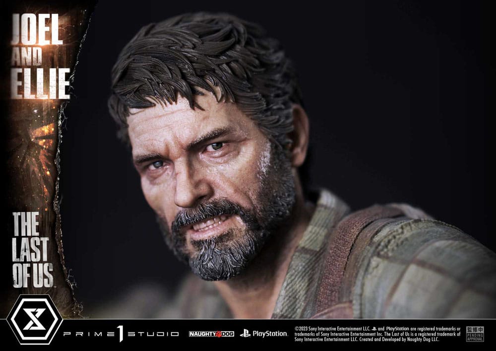 The Last of Us Part I Ultimate Premium Masterline Series Statue Joel &amp; Ellie Deluxe Version (The Last of Us Part I) 73 cm