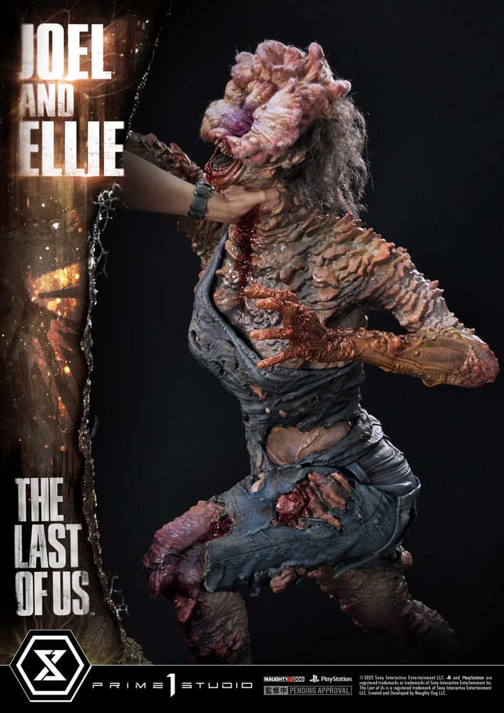 The Last of Us Part I Ultimate Premium Masterline Series Statue Joel &amp; Ellie Deluxe Bonus Version (The Last of Us Part I) 73 cm