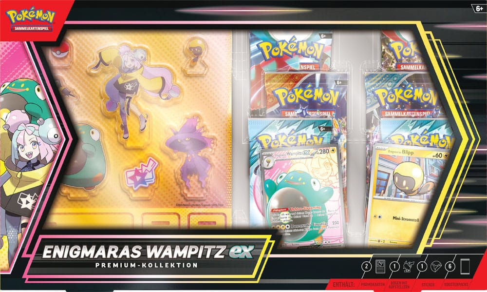 Pokémon TCG EX Premium Collection Einigmaras Wampitz 2025 *German Version*