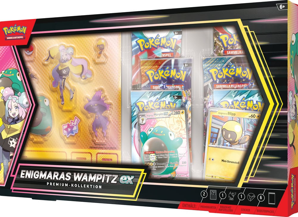 Pokémon TCG EX Premium Collection Einigmaras Wampitz 2025 *German Version*