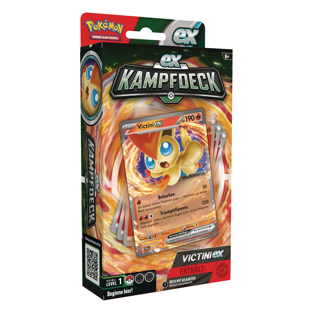 Pokémon TCG EX-Kampfdeck Juli 2024 Display (6) *German Version*