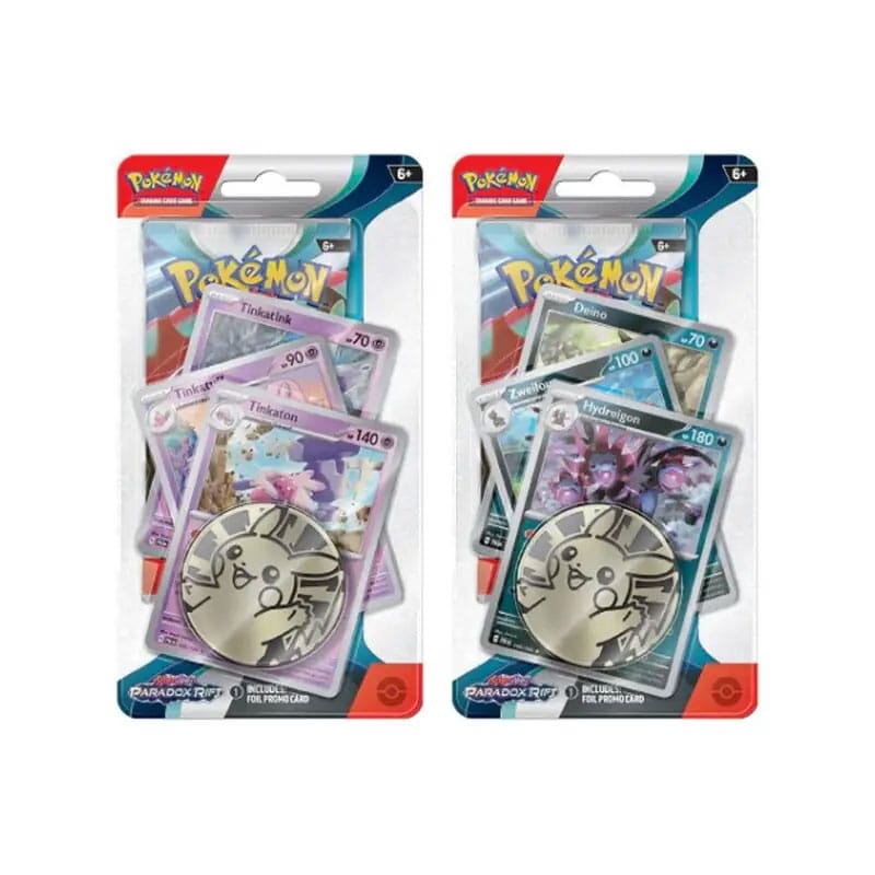 Pokémon TCG Scarlet & Violet: Paradox Rift Premium Checklane Blister Display (16) *English Version*