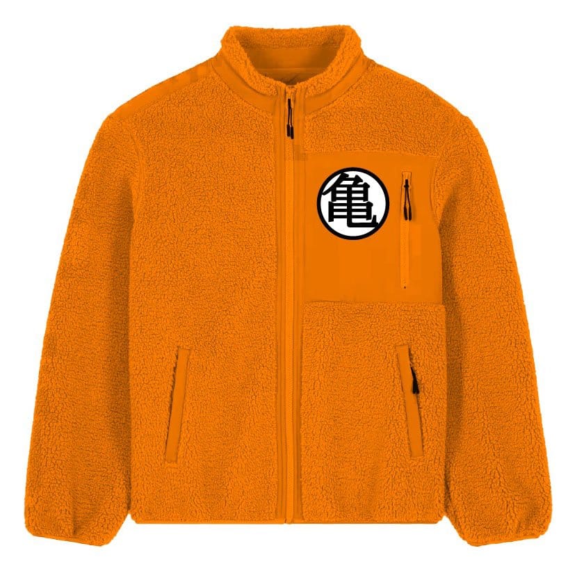 Dragon Ball Z Sherpa Jacket  Goku Kanji Size XXL