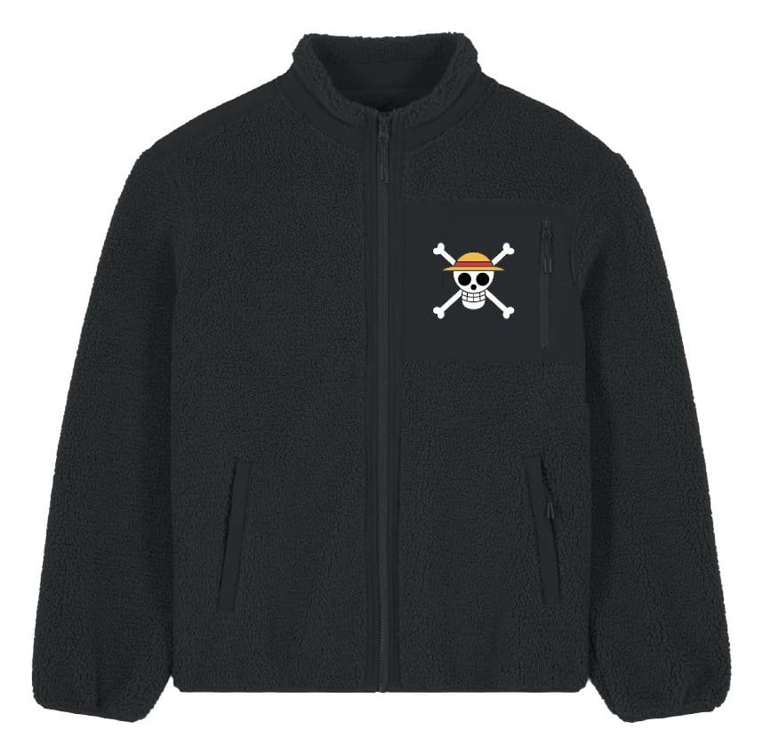 One Piece Sherpa Jacket Logo Size L