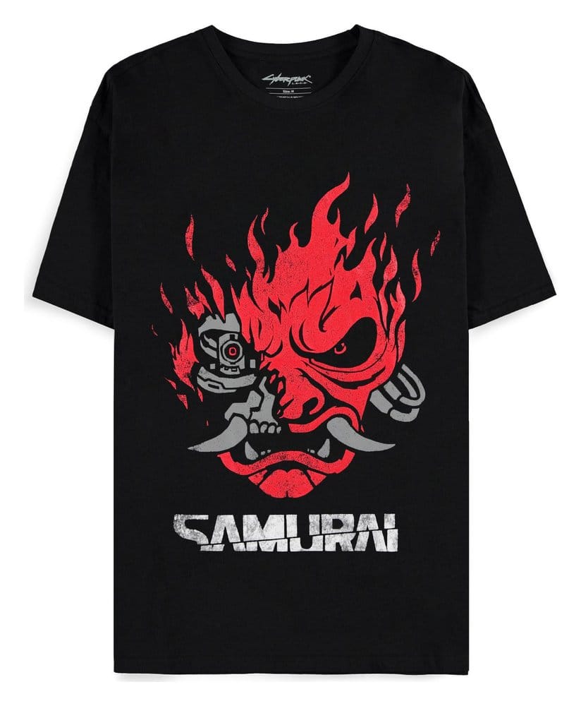 Cyberpunk 2077 T-Shirt Samurai Bandmerch  Size XL