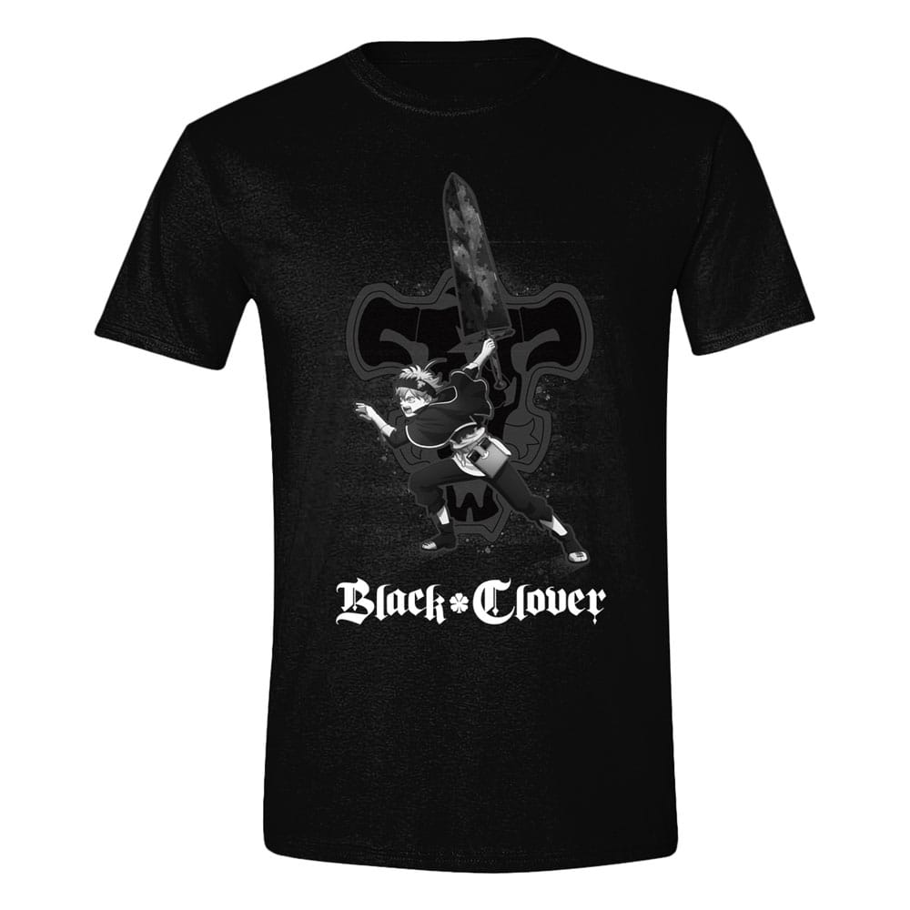 Black Clover T-Shirt Mono Clover Size L