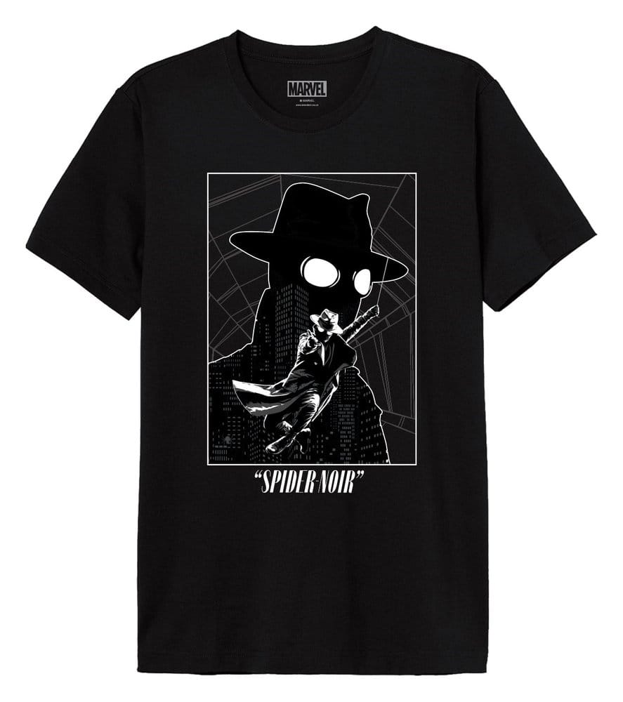 Marvel T-Shirt Spider-Noir Swinging Cover Size M