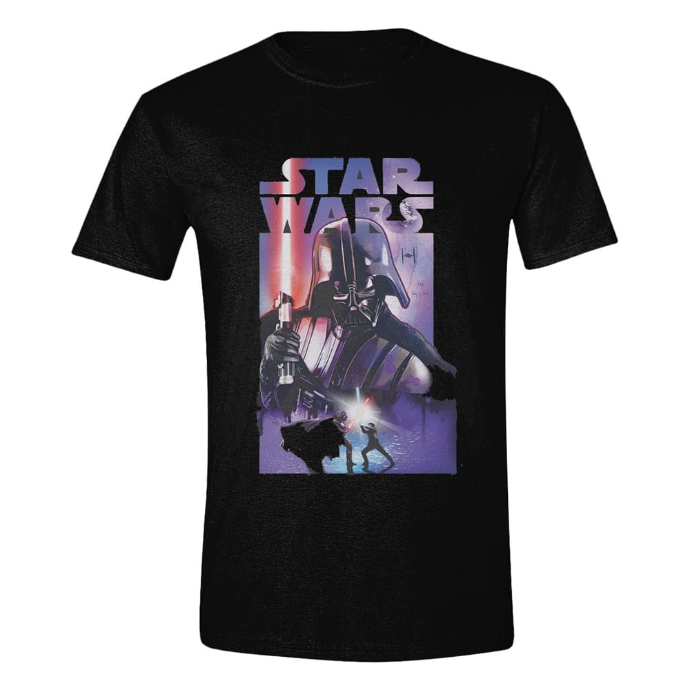 Star Wars T-Shirt Darth Vader Poster Size S