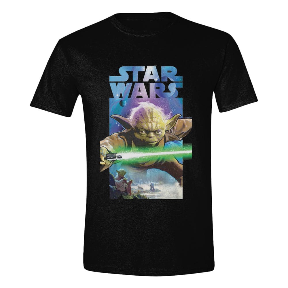 Star Wars T-Shirt Yoda Poster Size XL