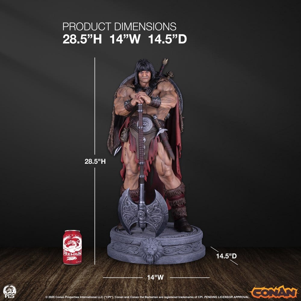 Conan the Barbarian Statue 1/3 Conan 72 cm