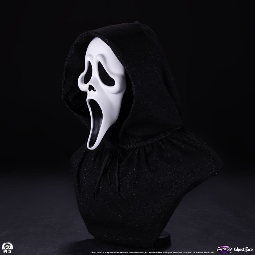 Ghost Face Life-Size Bust 56 cm