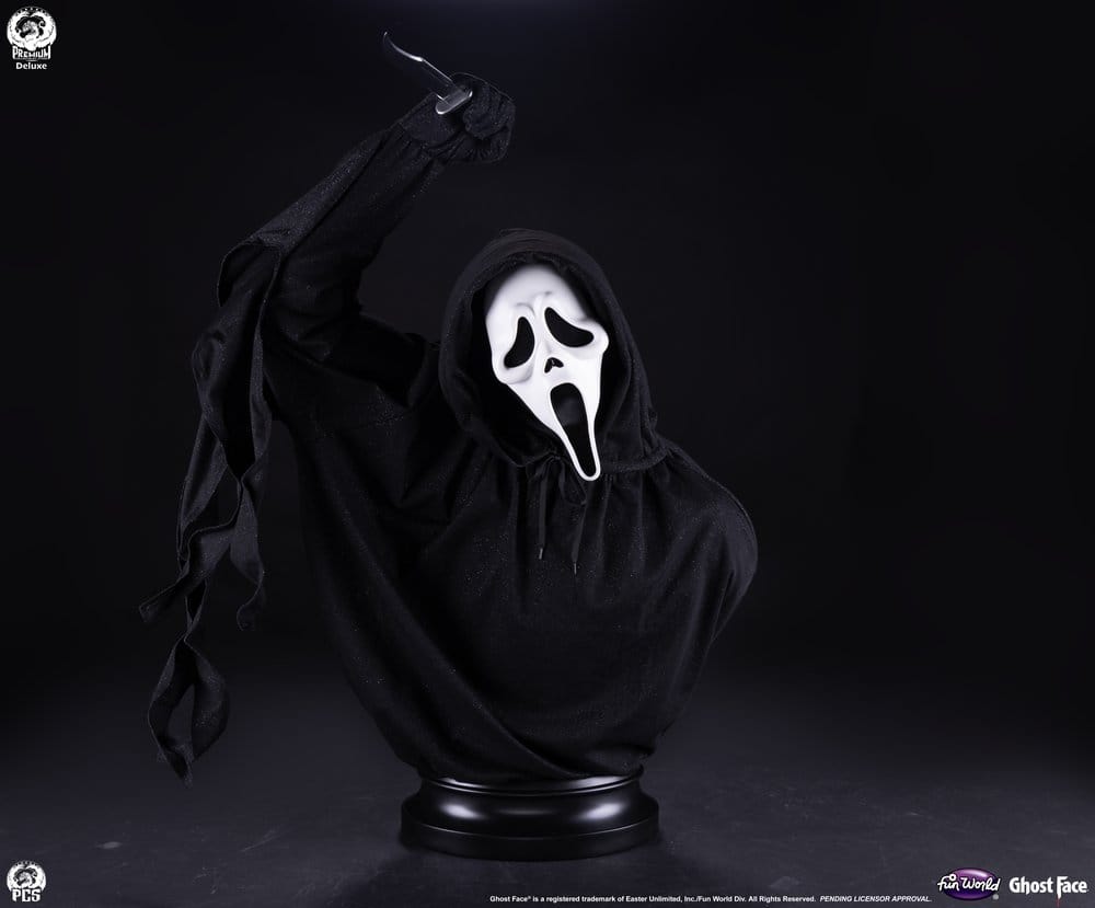 Ghost Face Life-Size Bust Deluxe Edition 94 cm
