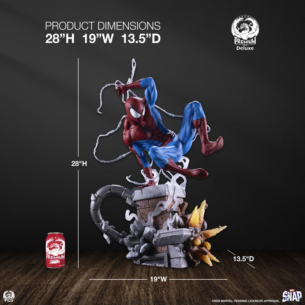 Marvel Snap Statue 1/3 Spider-Man Deluxe Edition 71 cm