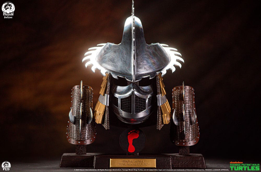Teenage Mutant Ninja Turtles Life-Size armor set Shredder Ooze (Electroplated Edition) 63 cm