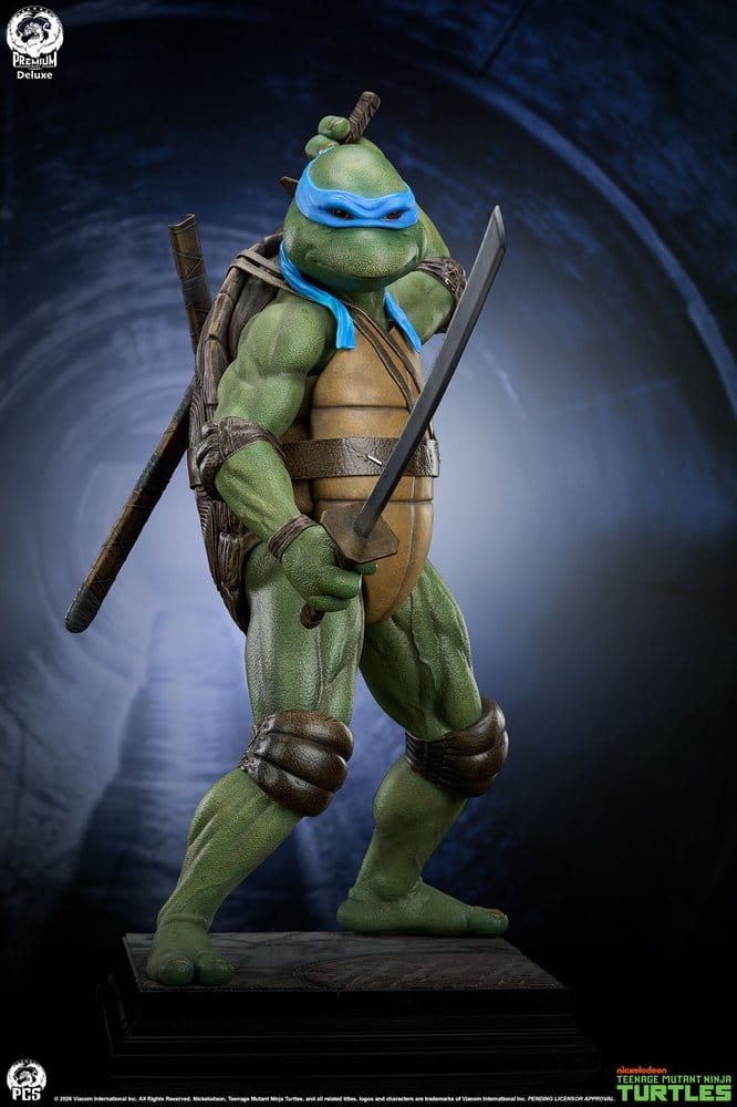 Teenage Mutant Ninja Turtles Statue 1/2 Leonardo Deluxe Edition 86 cm