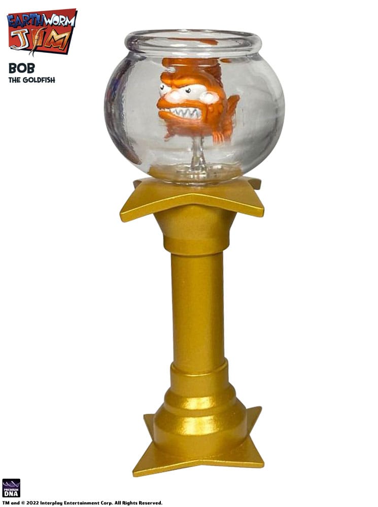 Earthworm Jim Action Figure Wave 1: Bob the Killer Goldfish &amp; #4 15 cm