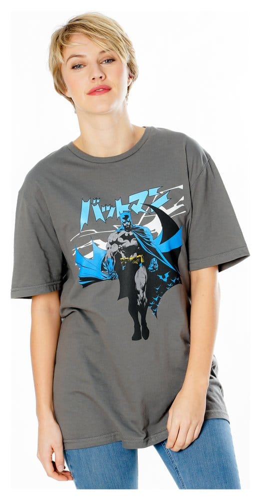 DC Comics T-Shirt Batman Manga Cape Size XXL