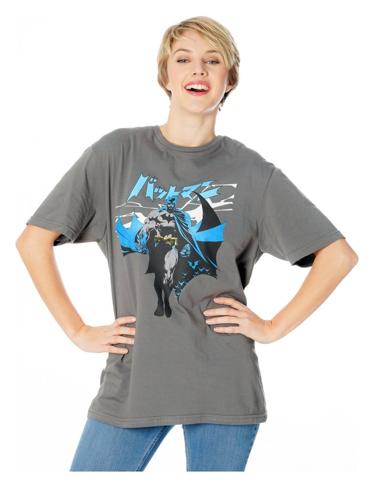 DC Comics T-Shirt Batman Manga Cape Size M