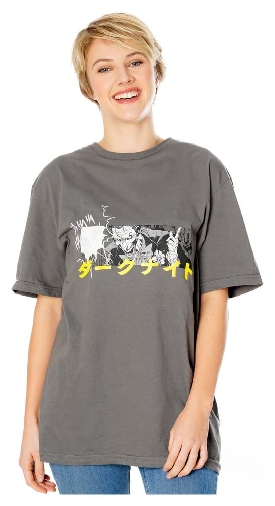 DC Comics T-Shirt The Joker Manga Ha Ha Size S