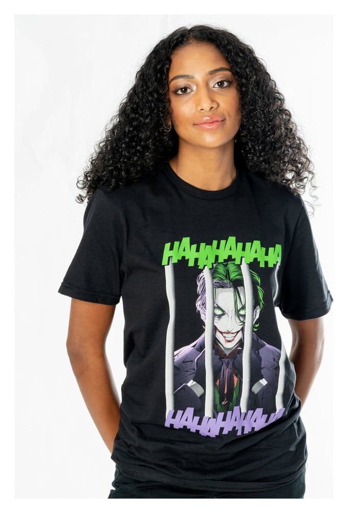 DC Comics T-Shirt The Joker Anime Smile Size XXL