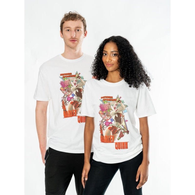 DC T-Shirt Harley Quinn Anime Mayhem Size L