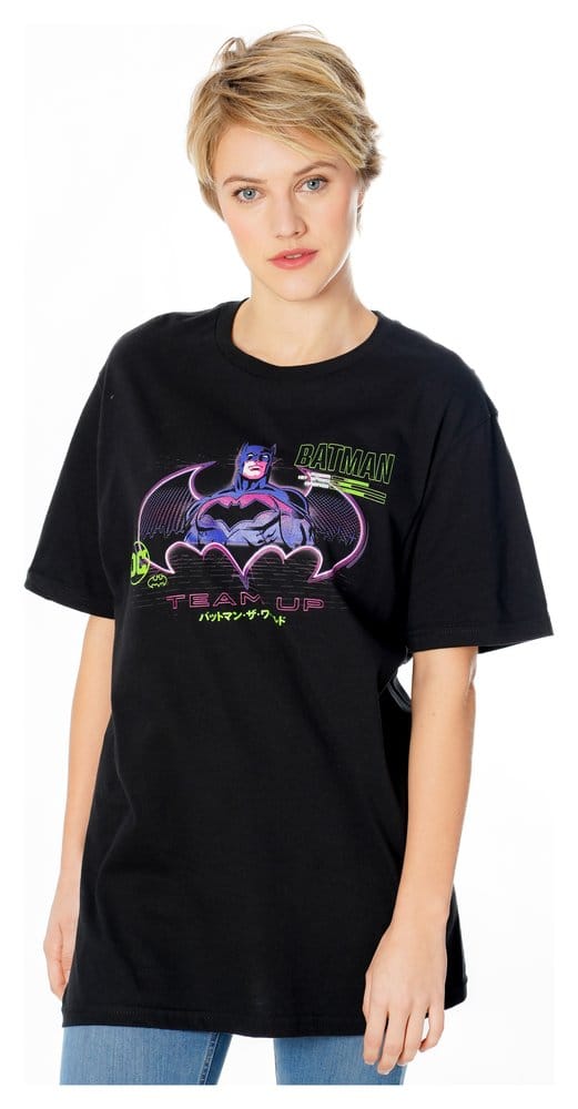 Batman T-Shirt Anime Matrix Grid Size S