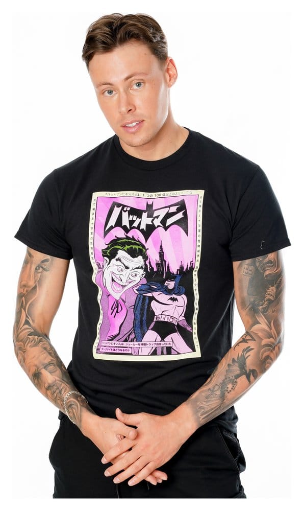 Batman T-Shirt Joker Anime Poster Size M