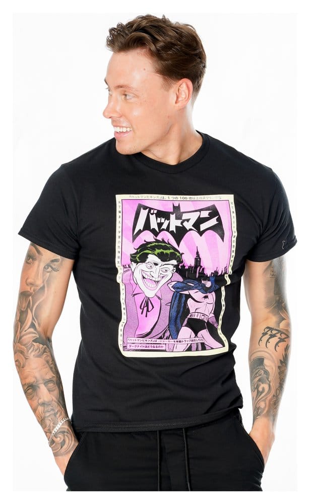 Batman T-Shirt Joker Anime Poster Size S