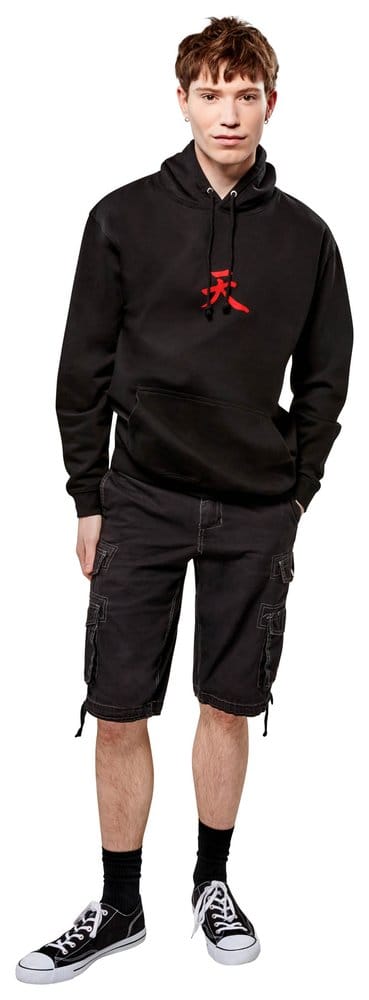 Street Fighter Hooded Sweater Akuma Reverse Size XL