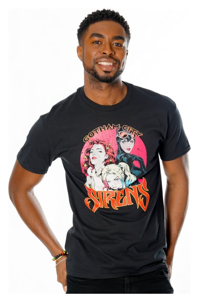 Gotham City Sirens T-Shirt Vintage Poster Size XL