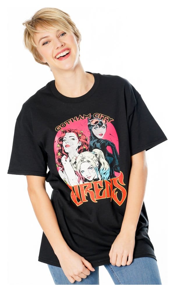 Gotham City Sirens T-Shirt Vintage Poster Size XXL