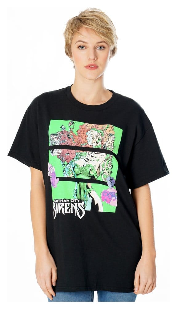 Gotham City Sirens T-Shirt Poison Ivy Sirens Cash Black Size L