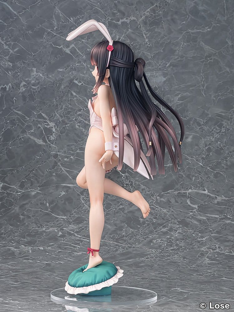 Maitetsu Last Run!! Statue 1/3 Hachiroku: White Bunny Ver. 40 cm
