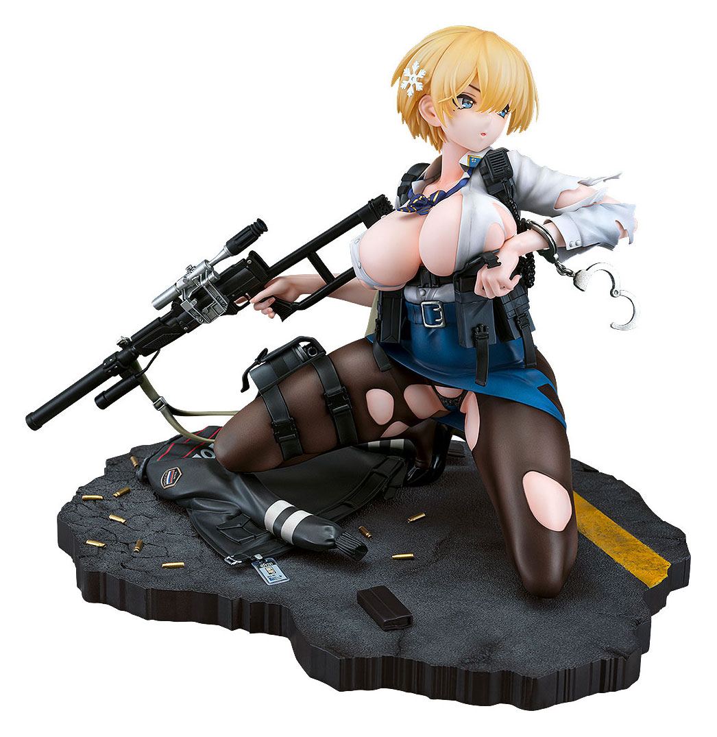 Girls Frontline PVC Statue 1/6 VSK-94 Heavy Damage Ver. 18 cm