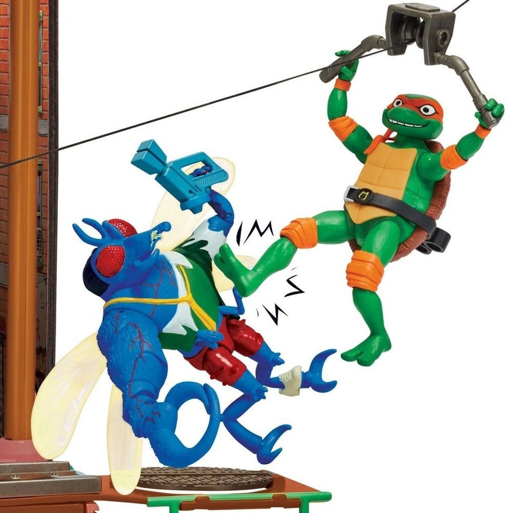 Teenage Mutant Ninja Turtles: Mutant Mayhem Playset Sewer Lair New Version
