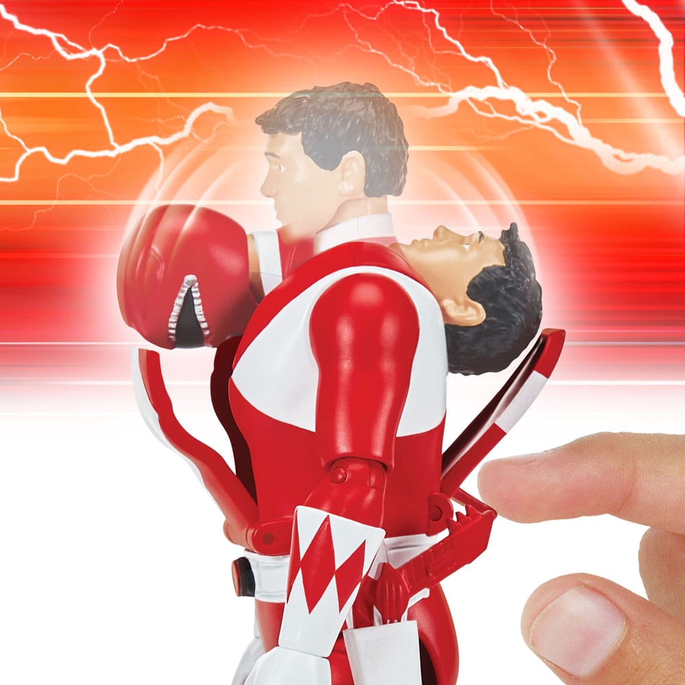 Mighty Morphin Power Rangers Action Figure Auto-Morphin Red Ranger 12 cm