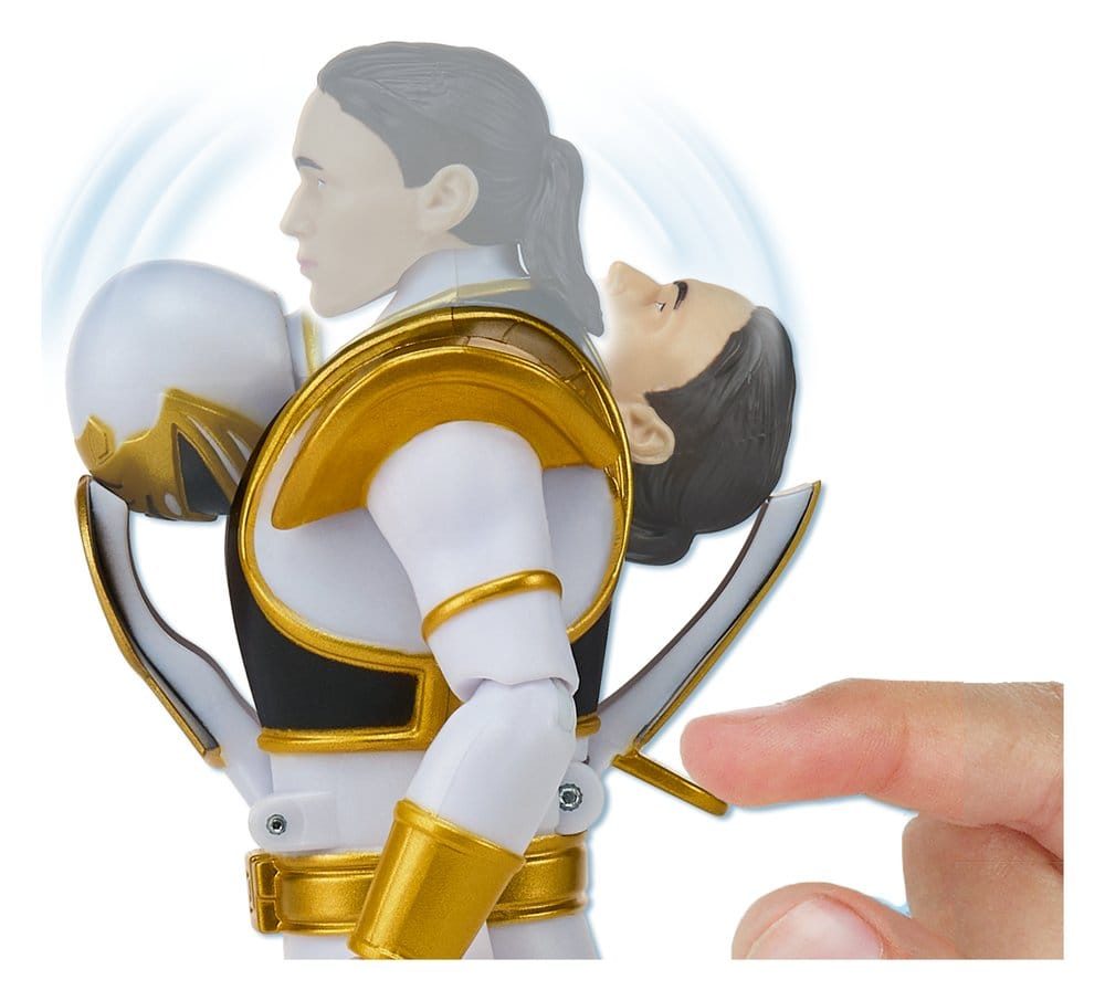 Power Rangers Auto-Morphin Action Figure White Ranger 15 cm