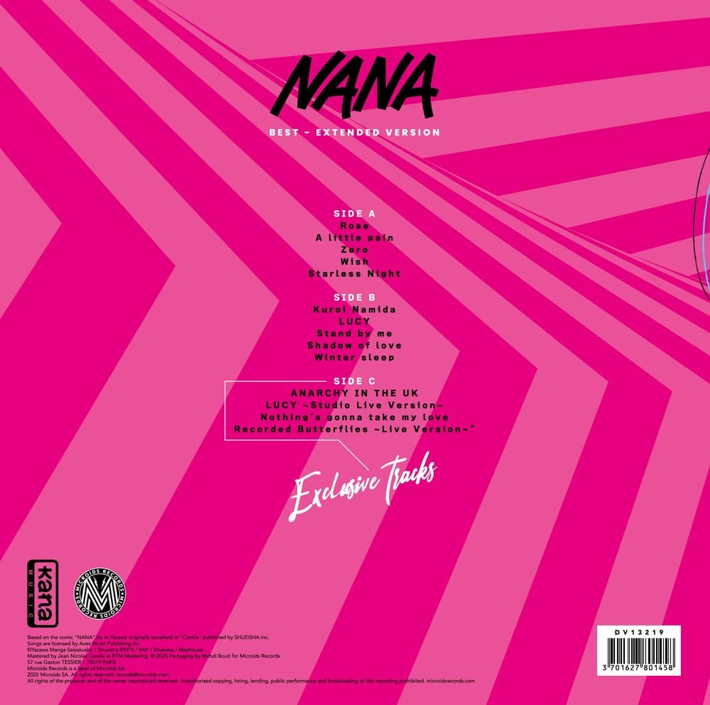 Nana Best Collection Vinyl 2 x LP Extended Version